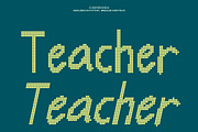 CS Boysen Disco, a Handwritten Font by Craft Supply Co. (Thumbnail 3 of 8)
