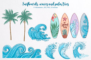 Summer time. Illustration pack., a Texture Illustration by AlexGreenArt (Thumbnail 4 of 8)