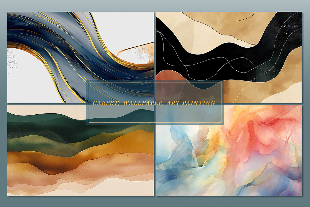 Abstract watercolor background, a Background Graphic by DamonYang's shop (Photo 4 of 7)
