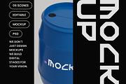 Diesel Fuel Can Mockup, a Packaging Mockup by hiddemaru (Thumbnail 4 of 4)