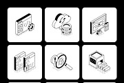 Coding Isometric Illustrations, a Technology Illustration by Vectors Market (Thumbnail 12 of 12)