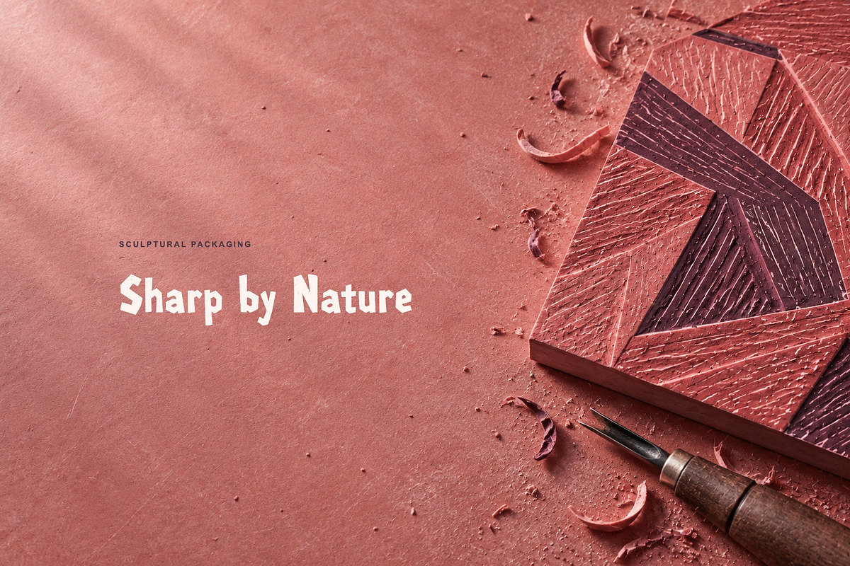 Kharvane Faceted Carved Display Font, a Blackletter Font by Graphic Spirit (Photo 5 of 8)