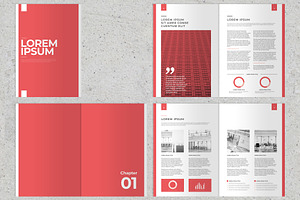 Red Business Proposal Layout