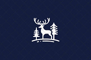 Minimalist Deer Emblem Elk, an Animal Illustration by Vectorium Studio (Thumbnail 4 of 4)
