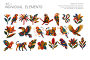 Jungle & Wildlife Abstract Folk Art, a Wallpaper Graphic by Luiz da Rolt Grathwohl (Thumbnail 5 of 10)