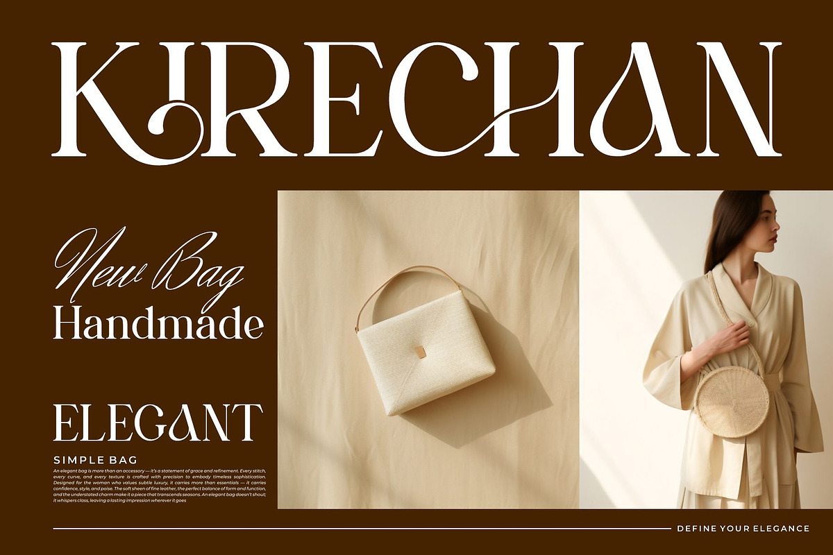 Qanlice || Modern Minimalist Serif F, a Serif Font by Ermedia Studio (Photo 3 of 10)