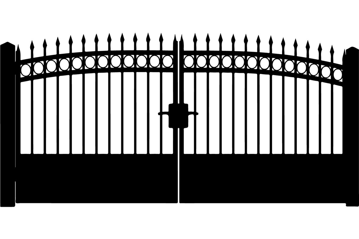 Wrought Iron Fence, an Object Graphic by Creativeshirt (Photo 18 of 19)