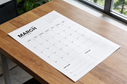 2027 Monthly Planner (MP049-27-P), a Stationery Template by mikhailmorosin (Thumbnail 4 of 5)
