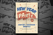 New Year Party Flyer, a Flyer Template by Tokosatsu (Thumbnail 3 of 4)