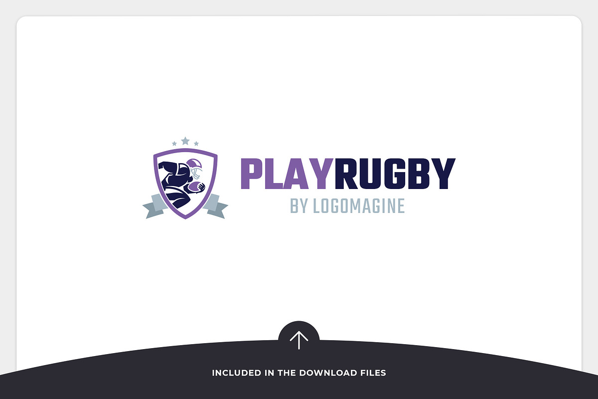 Play Rugby Logo Template, a Branding & Logo Template by LOGOMAGINE (Photo 15 of 16)