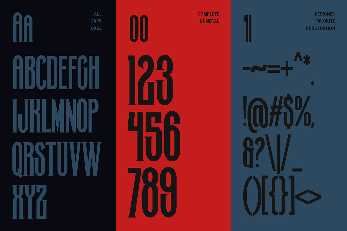 Bat Knight Typeface, a Font by alit design (Photo 3 of 19)