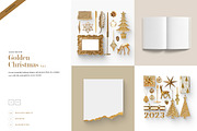 05_Golden Christmas Scene Creator, a Books & Magazine Mockup by Kzara Visual Concepts (Thumbnail 1 of 7)