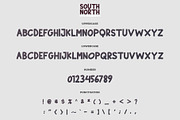 SOUTH NORTH || Display Font, a Script Font by Analogous (Thumbnail 10 of 12)
