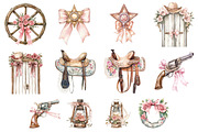 Western Coquette Clipart, an Illustration by Design Market (Thumbnail 4 of 4)