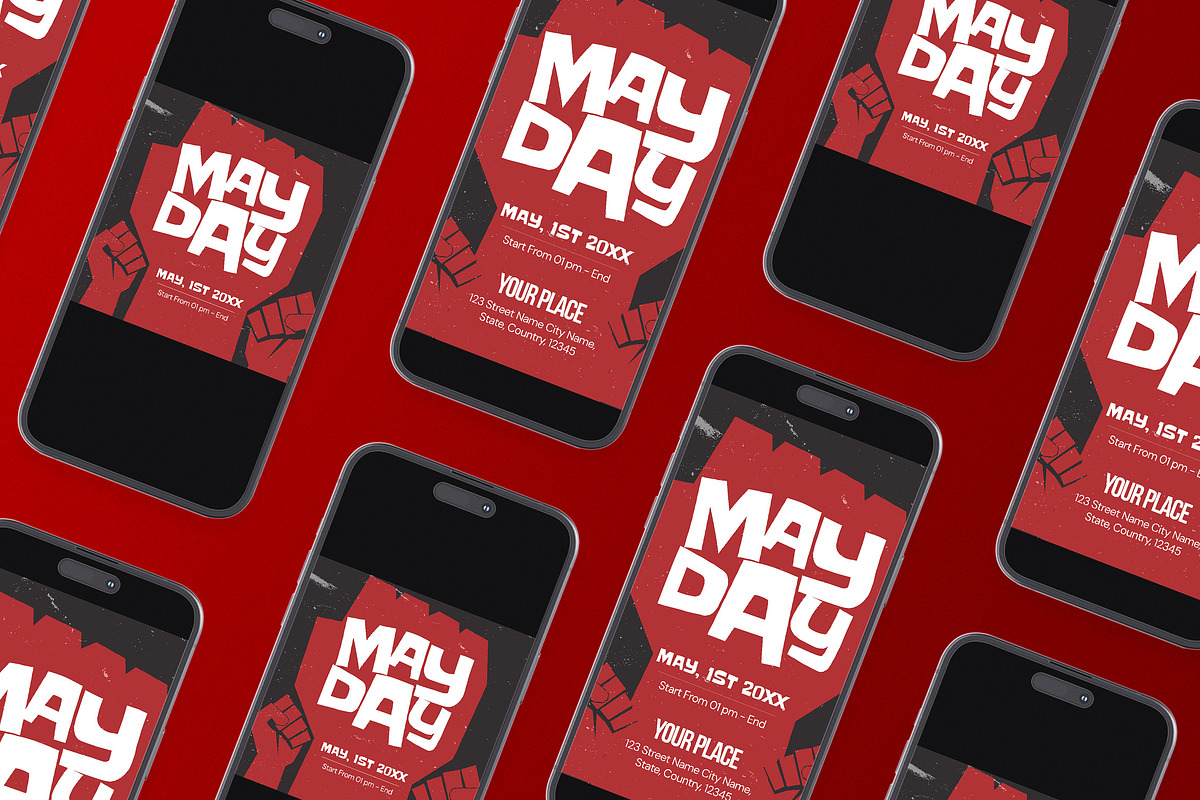 Mayday Flyer, a Flyer Template by Aiyari Graphic (Photo 2 of 3)