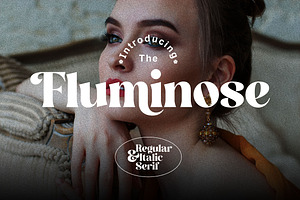 Fluminose - Bold Serif Font