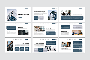 Investment Dashboard PowerPoint