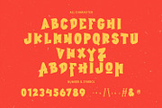 Lebossh Vintage Display Typeface, a Handwritten Font by Maulana Creative (Thumbnail 7 of 7)