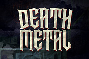 DRAKENHOLD Black Metal Display, a Blackletter Font by dansdesign (Thumbnail 3 of 12)