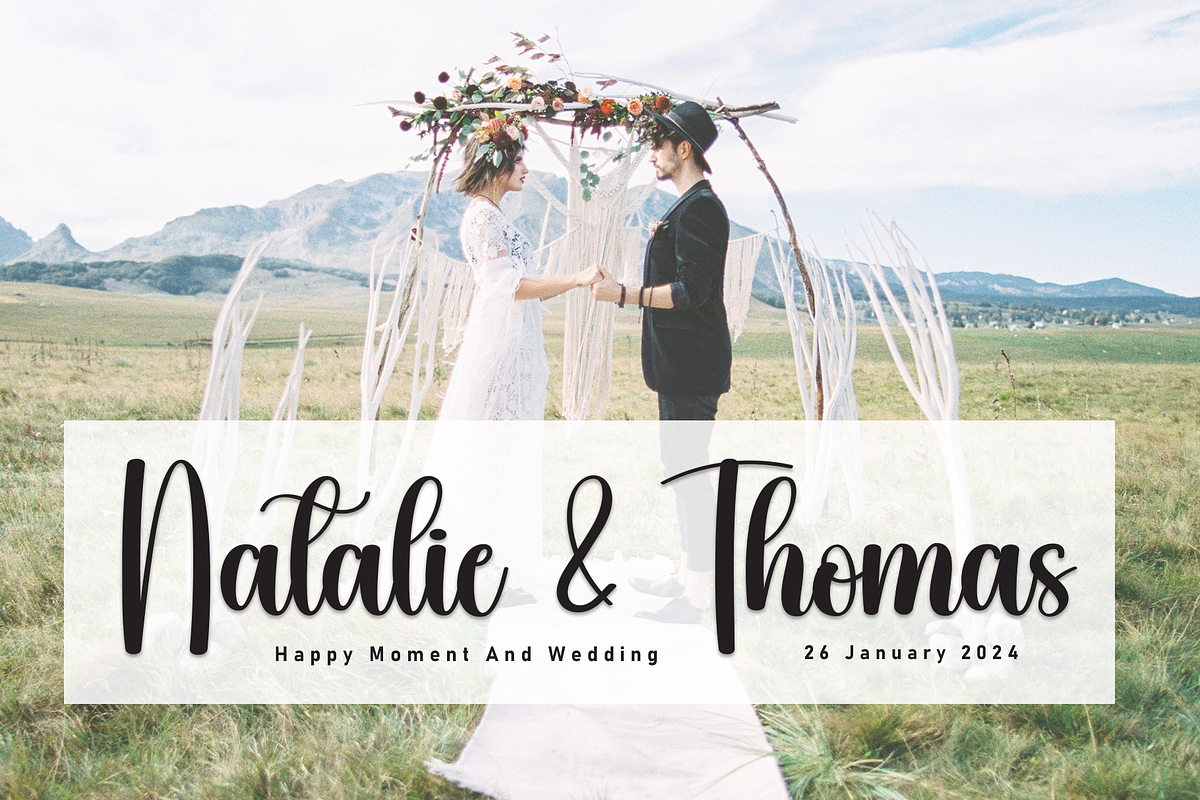 Cloudy | Script Font, a Handwritten Font by Scratchones (Photo 2 of 8)