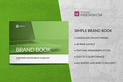 Simple Brand Book Guidelines, a Brochure Template by buttonpl (Thumbnail 1 of 9)