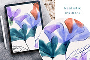 Realistic Procreate Digital Brushes, a Brush Add-On by Shelly Laslo Illustration (Thumbnail 6 of 7)