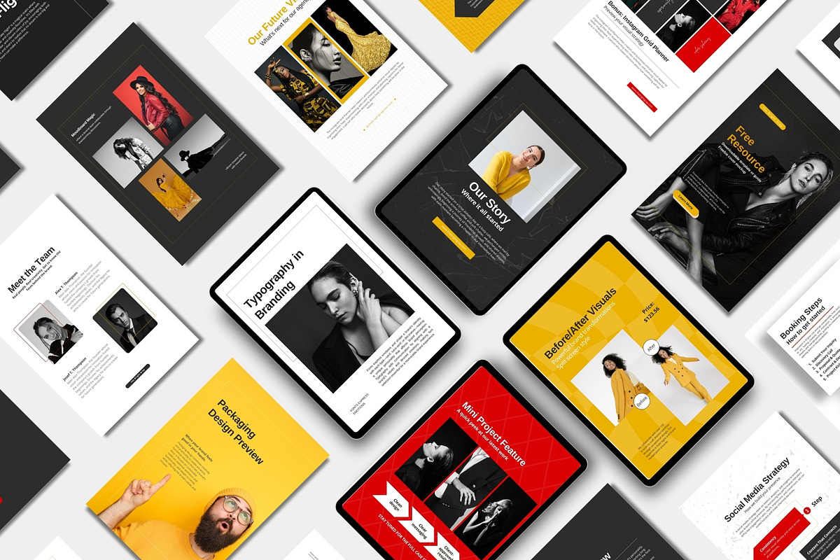 Canva Pinterest Pins Templates Pack, a Social Media Template by TheBrightGrap (Photo 9 of 11)