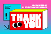Hevysans, a Sans Serif Font by graphicook (Thumbnail 10 of 10)