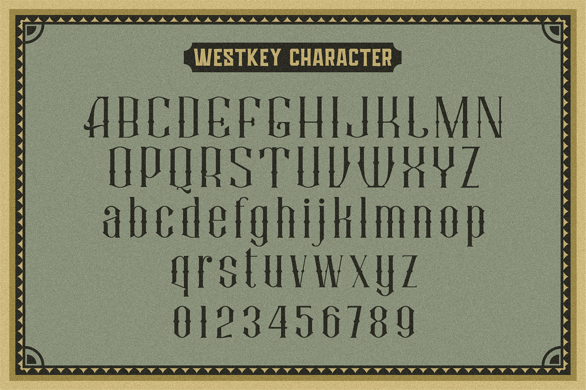 Westkey Victorian Type, a Slab Serif Font by 24Design Studios (Photo 5 of 5)