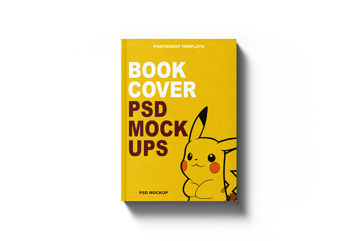 Book Cover Mockup, a Books & Magazine Mockup by mockupbuys (Photo 8 of 38)