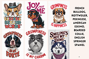 Grumpy Sarcastic Dogs Funny Quotes, an Animal Illustration by PrintHaven Designs (Thumbnail 8 of 10)