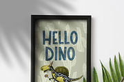 Birthday dinosaurs clipart, an Animal Illustration by ArtSpotVeronika (Thumbnail 6 of 11)