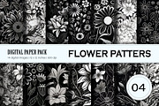 Big Bundle Floral Patterns 01., a Pattern Graphic by KENO Mascots (Thumbnail 5 of 11)