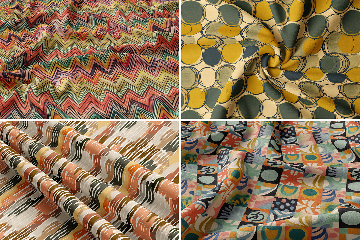 Abstract Patterns - part 4, a Pattern Graphic by Ninterints (Photo 12 of 17)