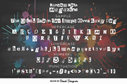 Ransom Note Magazine, a Font by Beast Designer (Thumbnail 2 of 2)