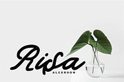 Demian - Handwritten Bold Typeface, a Script Font by KAZ by IanMikraz Studio (Thumbnail 2 of 5)