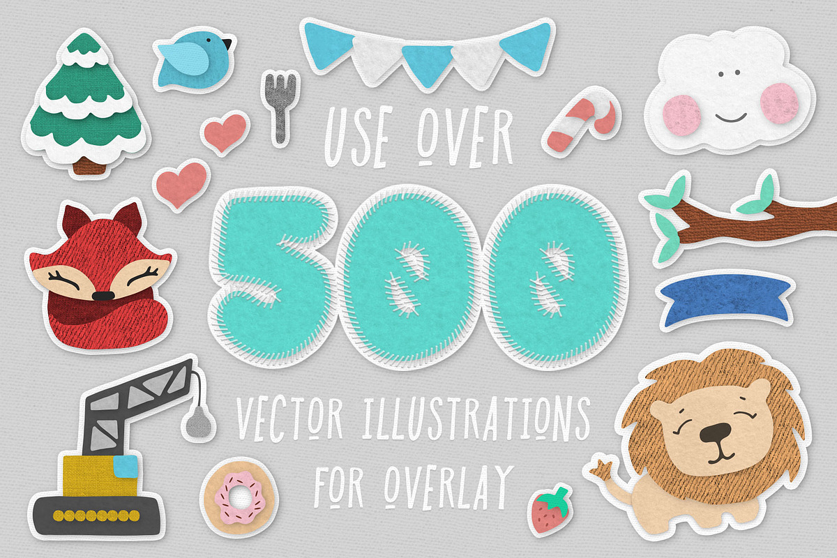 Fabric Kingdom Illustrator Edition preview 5