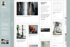Uptown Tumblr Theme, a Websites & App Template by Themelantic