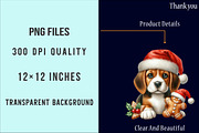 Christmas Puppies Clipart Bundle, an Illustration by SinaCreation (Thumbnail 6 of 7)