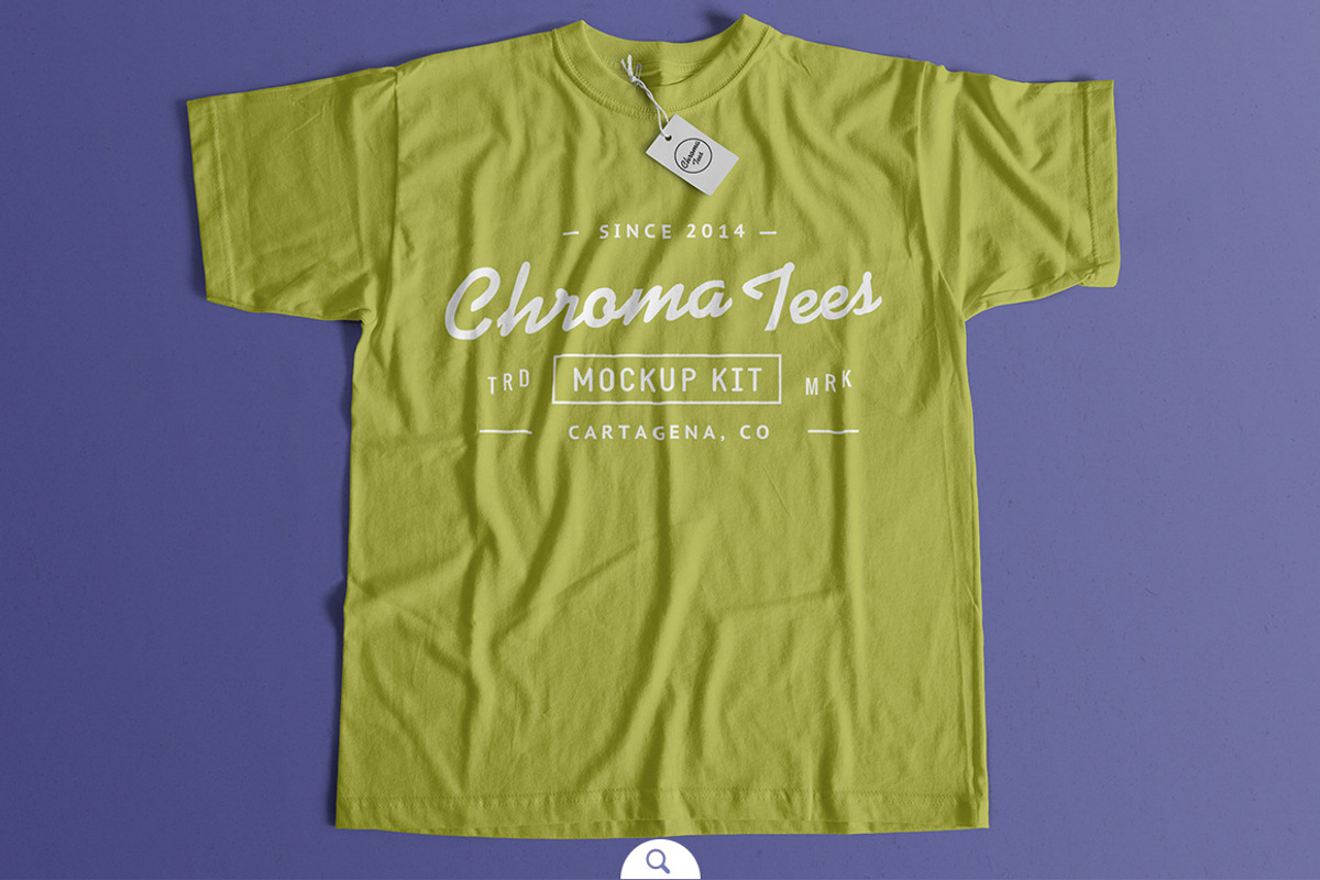 Chromatees Mockup T-Shirts, a Shirt Mockup by GraphicHero (Photo 4 of 7)