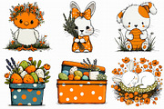 Watercolor Easter Clipart Bundle, an Illustration by Libby Wishes (Thumbnail 2 of 7)