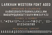 Larkham Vintage Font, a Serif Font by GlitzyGrapix (Thumbnail 10 of 10)