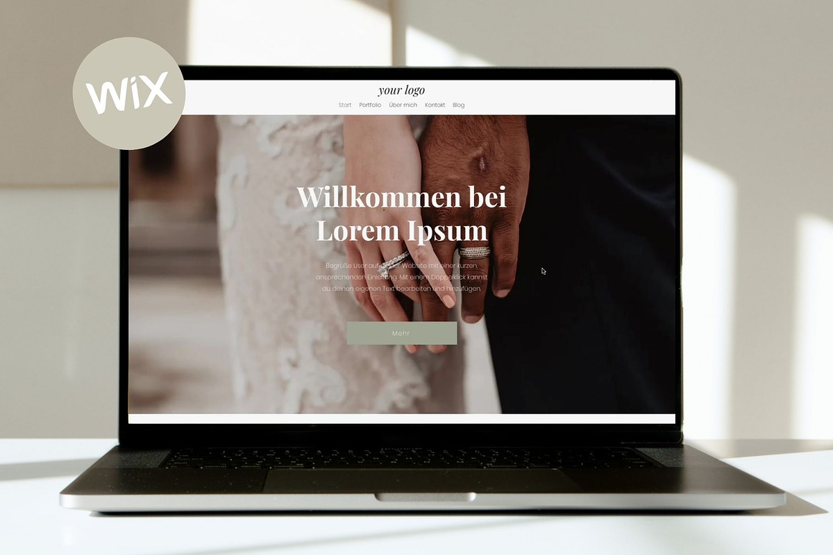 Wix Website Template | Portfolio, a Wix Template by Visulize Design Studio (Photo 1 of 6)