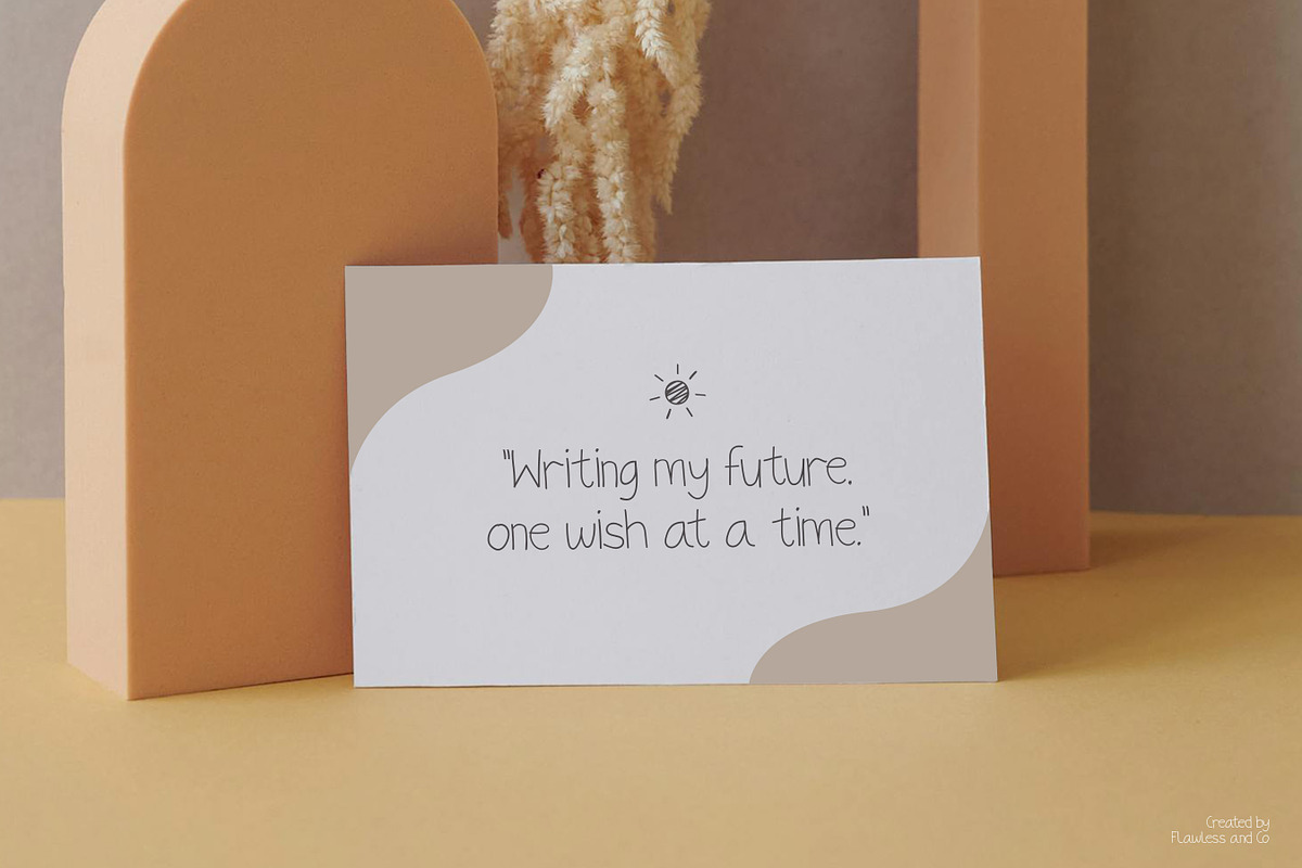 The Qundies – Handwritten Font, a Handwritten Font by Flawless And Co (Photo 4 of 10)