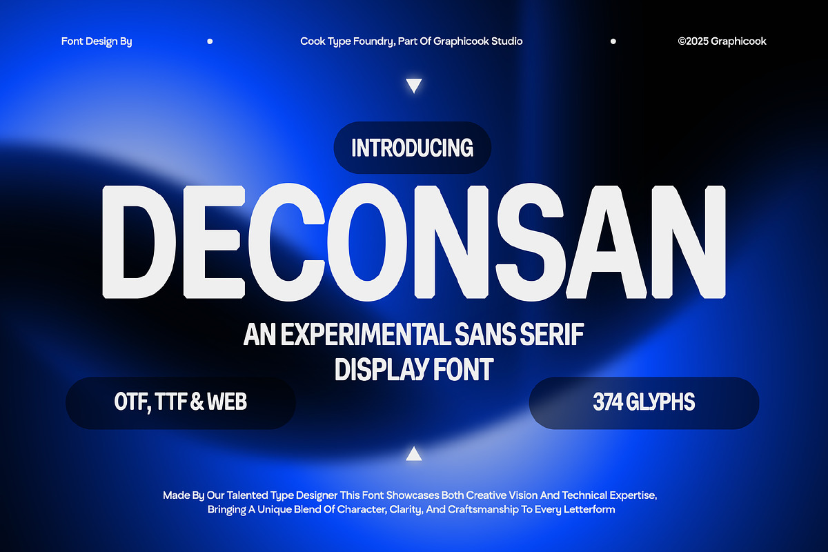 Deconsan, a Sans Serif Font by graphicook (Photo 1 of 10)
