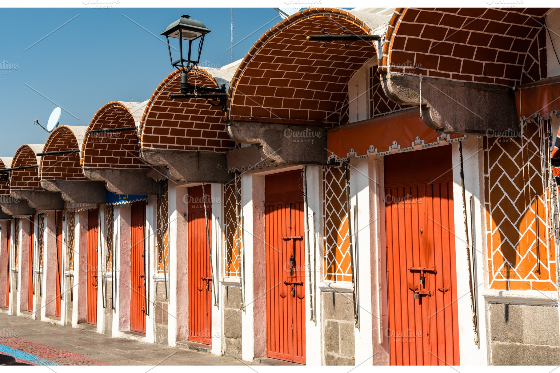 Mexican craft market El Parian in, an Architecture Photo by Leonid Andronov