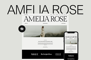 Photography Squarespace 7.1 Template, a Templates & Theme by Studio Witzenhausen