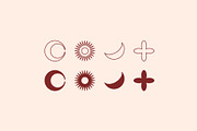 Retro geometric frames and shapes., a Decorative Illustration by AleksAbramova (Thumbnail 7 of 9)