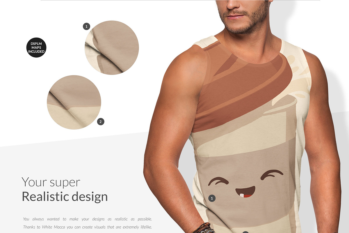 Men Tank Mock-ups Set FREE DEMO, a Books & Magazine Mockup by Apparel_Mockups (Photo 10 of 24)