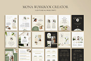 WorkBook / CANVA, INDD / Mona, a Magazine Template by Mirazz (Thumbnail 14 of 15)